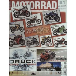 Das Motorrad Nr.21 / 28 September 2007 - Neuheiten