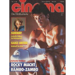CINEMA 2/86 Februar 1986 - Rocky macht Rambo-Zambo