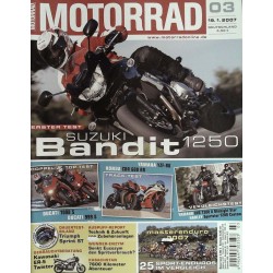 Das Motorrad Nr.3 / 19 Januar 2007 - Suzuki Bandit 1250