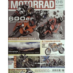 Das Motorrad Nr.6 / 2 März 2007 - 600er Supersportler