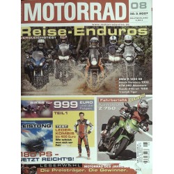 Das Motorrad Nr.8 / 30 März 2007 - Reise Enduros