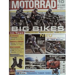 Das Motorrad Nr.10 / 27 April 2007 - Big Bikes