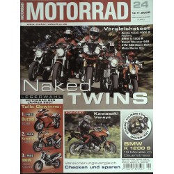 Das Motorrad Nr.24 / 10 November 2006 - Naked Twins