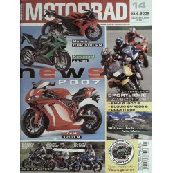 Das Motorrad Nr.14 / 23 Juni 2006 - News 2007