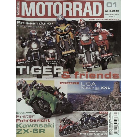 Das Motorrad Nr.1 / 22 Dezember 2006 - Tiger und Friends