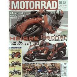 Das Motorrad Nr.26 / 8 Dezember 2006 - Ducati 1098 und 1098s