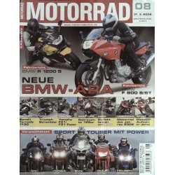 Das Motorrad Nr.8 / 31 März 2006 - Neue BMW Ära