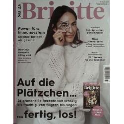 Brigitte Heft 23 / 25 Oktober 2023 - Auf die Plätzchen...