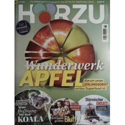 HÖRZU 36 / 10 bis 16 September 2022 - Wunderwerk Apfel