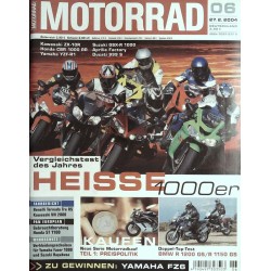 Das Motorrad Nr.6 / 27 Februar 2004 - Heisse 1000er