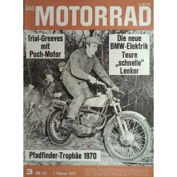 Das Motorrad Nr.3 / 7 Februar 1970 - Trial Greeves