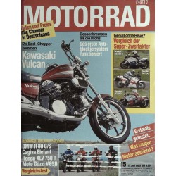 Das Motorrad Nr.15 / 17 Juli 1985 - Kawasaki Vulcan