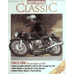 Motorrad Classic 1/93 - Jan./Feb. 1993 - Strich Fünf