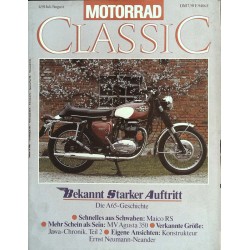 Motorrad Classic 4/91 - Juli/August 1991 - BSA A 650 Geschichte