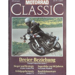 Motorrad Classic 4/89 - Juli/August 1989 - Triumph Trident