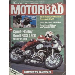 Das Motorrad Nr.12 / 23 Mai 1992 - Sport Harley Buell RSS 1200