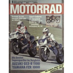 Das Motorrad Nr.1  / 21 Dezember 1990 - Die Supersportler