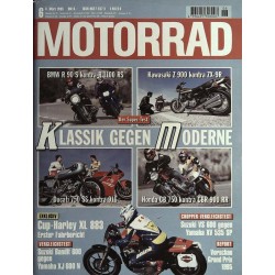 Das Motorrad Nr.6 / 4 März 1995 - Klassik gegen Moderne