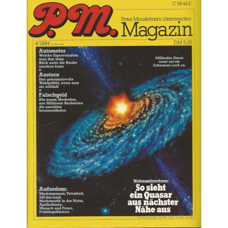 P.M. Ausgabe April 4/1984 - Weltraumforschung