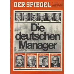 Der Spiegel Nr.25 / 16 Juni 1965 - Die deutschen Manager