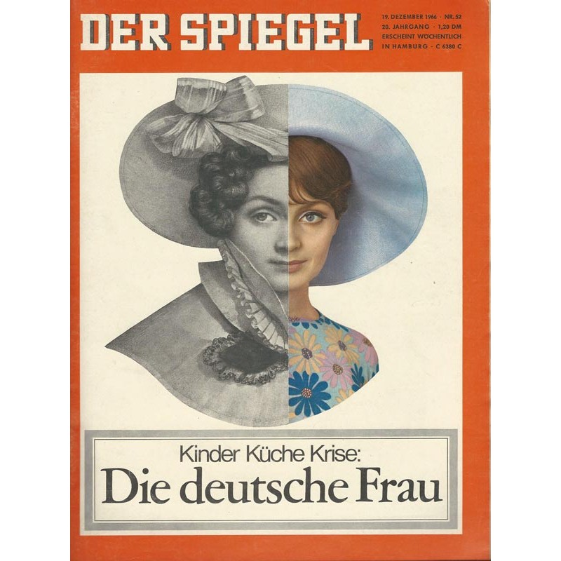 Der Spiegel Nr.52 / 19 Dezember 1966 - Die deutsche Frau