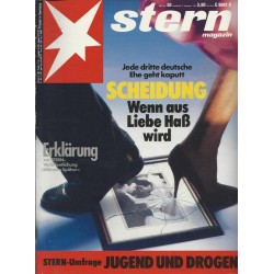 stern Heft Nr.50 / 7 Dezember 1989 - Scheidung