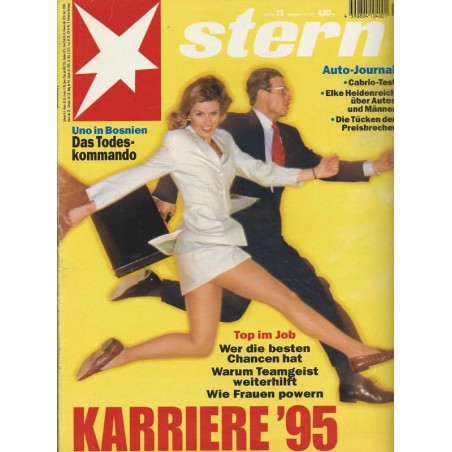 stern Heft Nr.23 / 1 Juni 1995 - Karriere 1995
