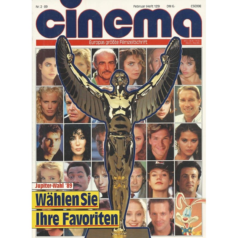 CINEMA 2/89 Februar 1989 - Jupiter Wahl 1989