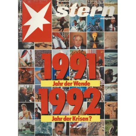 stern Heft Nr.2 / 2 Januar 1992 - Jahr der Wende, Jahr der Krisen?