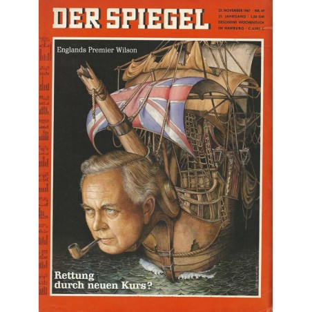 Der Spiegel Nr.49 / 27 November 1967 - Rettung durch neuen Kurs?