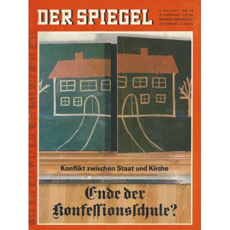 Der Spiegel Nr.20 / 8 Mai 1967 - Ende der Konfessionsschule?