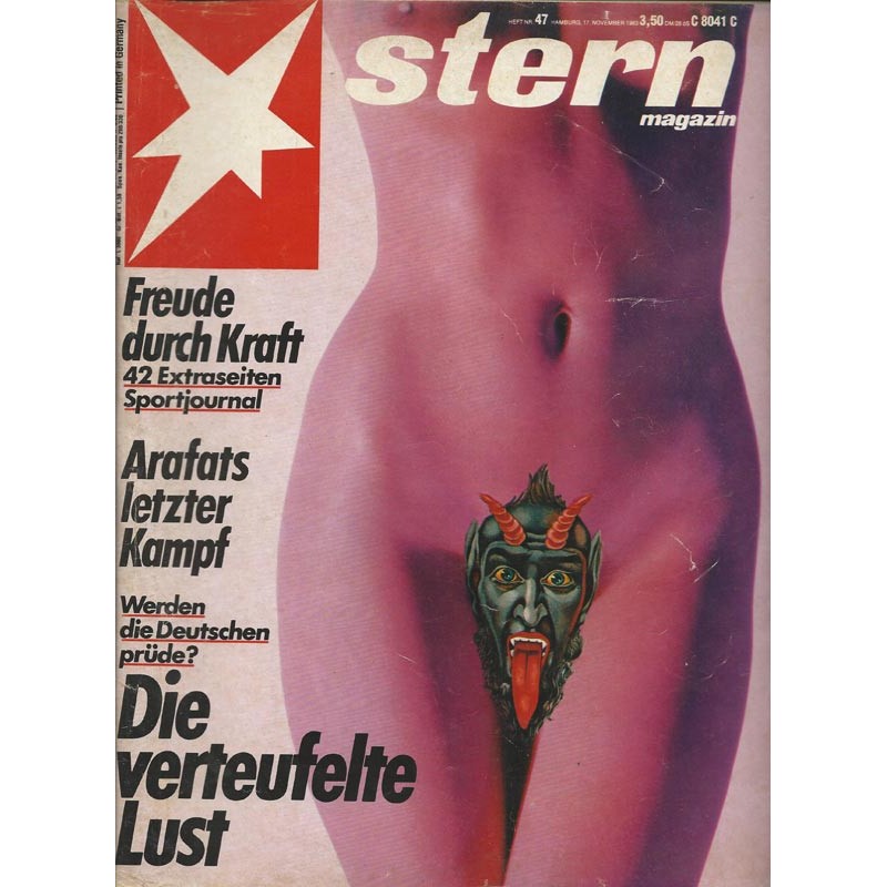 stern Heft Nr.47 / 17 November 1983 - Die verteufelte Lust