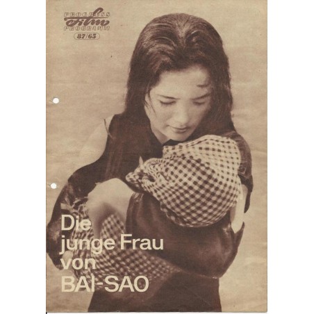 Programmheft 87/65 - Die junge Frau von BAI-SAO