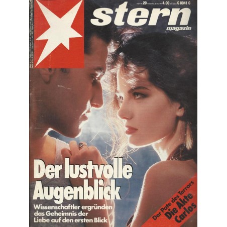 stern Heft Nr.20 / 8 Mai 1991 - Der lustvolle Augenblick