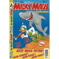 Micky Maus Nr. 17 / 18 April 2002 - Jetzt noch fetter!