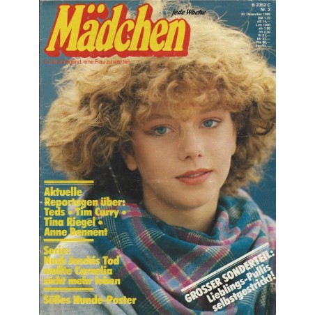 Mädchen Nr.2 /  30 Dezember 1980 - Pullis selbstgestrickt