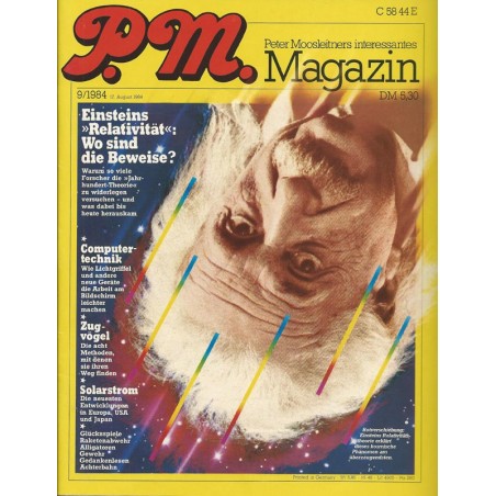 P.M. Ausgabe September 9/1984 - Einsteins Relativität