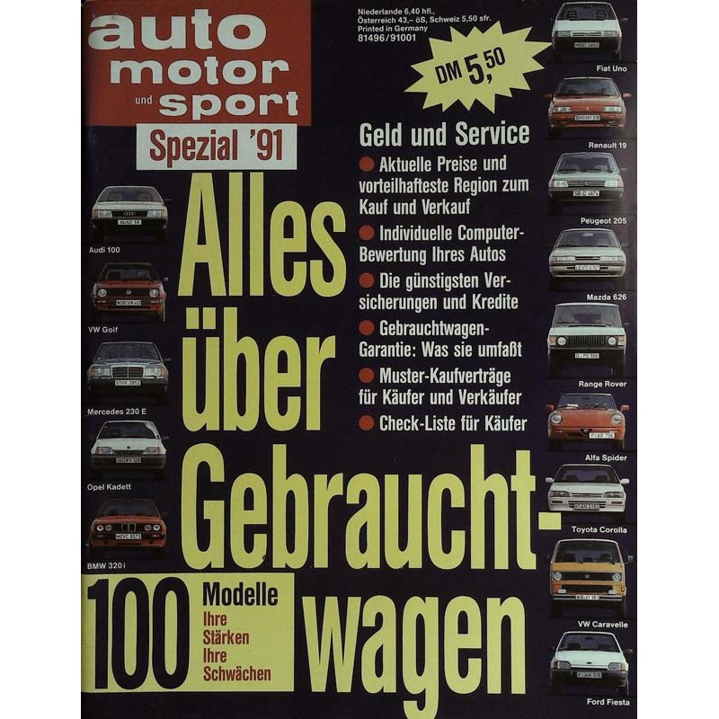 Auto Motor Sport Gebrauchtwagen
