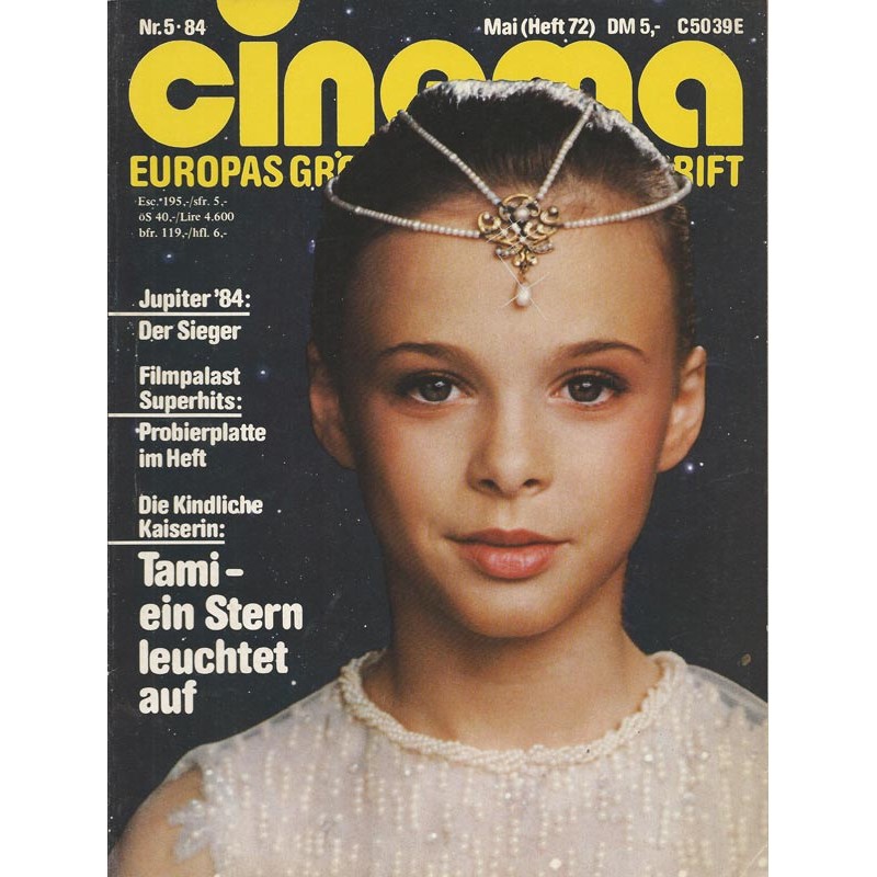 CINEMA 5/84 Mai 1984 - Tami, ein Stern leuchtet auf