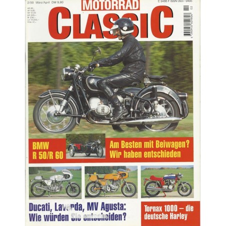 Motorrad Classic 2/99 - März/April 1999 - BMW R 50/R 60