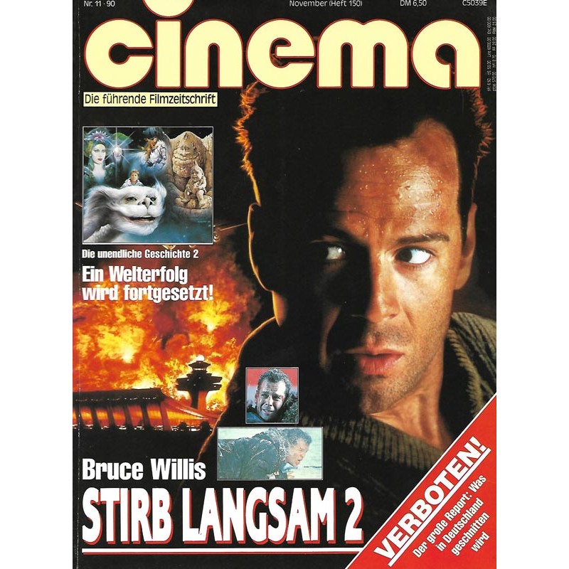 CINEMA 11/90 November 1990 - Stirb Langsam 2