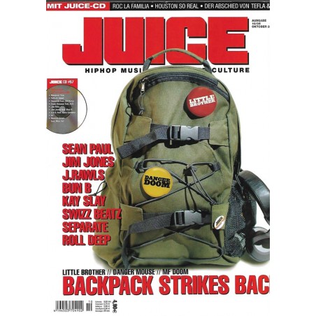 JUICE Nr.79 Oktober / 2005 & CD 57 - Backpack Strikes Back