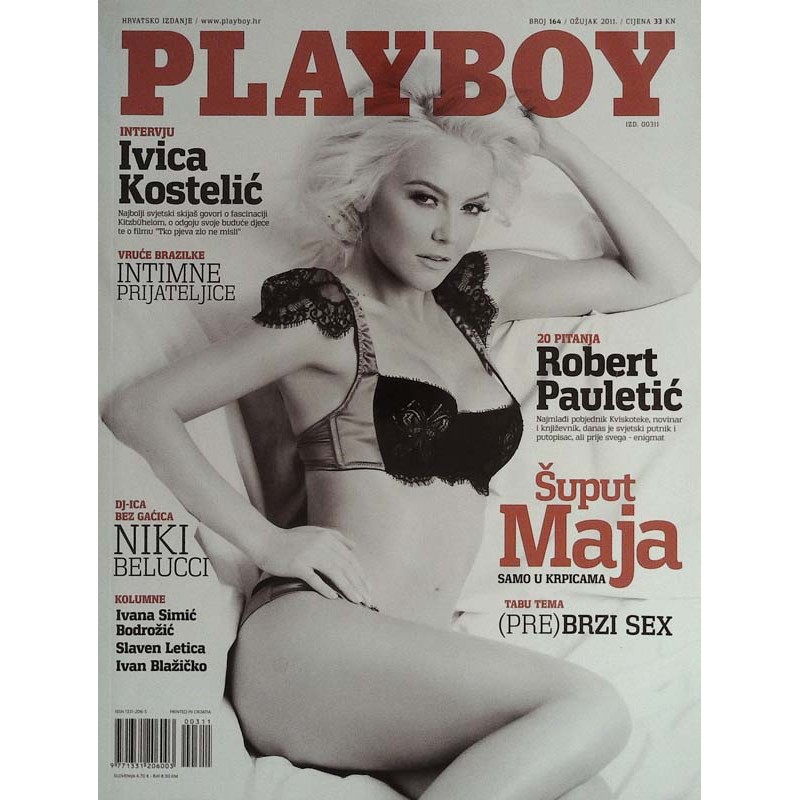 Playboy Kroatien Nr.3 / Ožujak / März 2011 - Maja Šuput