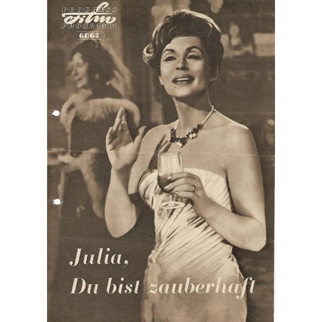 Programmheft 61/63 - Julia, du bist zauberhaft
