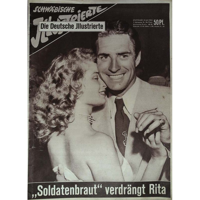 Schwäbische Illustrierte Nr.28 / 12 Juli 1952 - Soldatenbraut