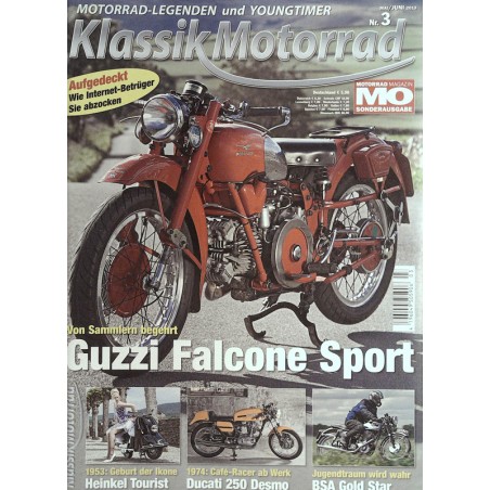 Klassik Motorrad Nr.3 Mai/Juni 2013 - Guzzi Falcone Sport