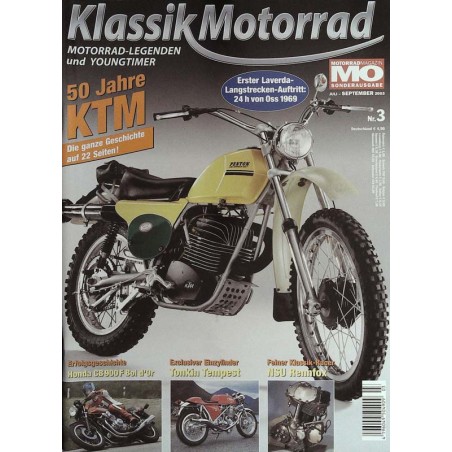 Klassik Motorrad Nr.3 Juli-September 2003 - 50 Jahre KTM