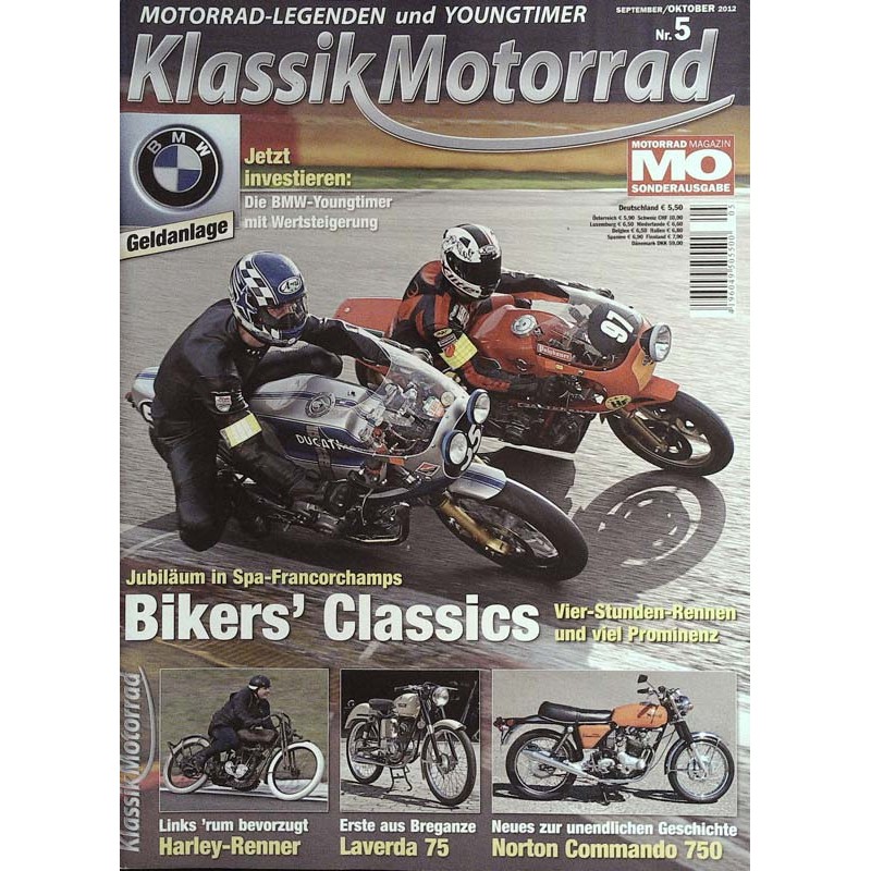 Klassik Motorrad Nr.5 September/Oktober 2012 - Bikers Classics