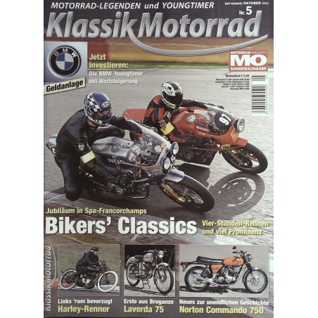 Klassik Motorrad Nr.5 September/Oktober 2012 - Bikers Classics