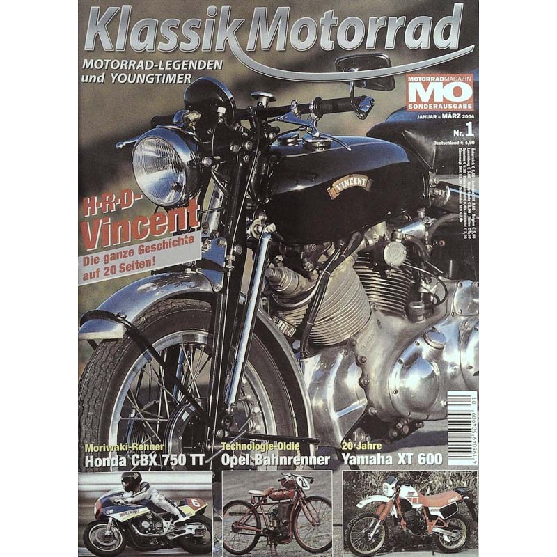 Klassik Motorrad Nr.1 Januar-März 2004 - H-R-D-Vincent